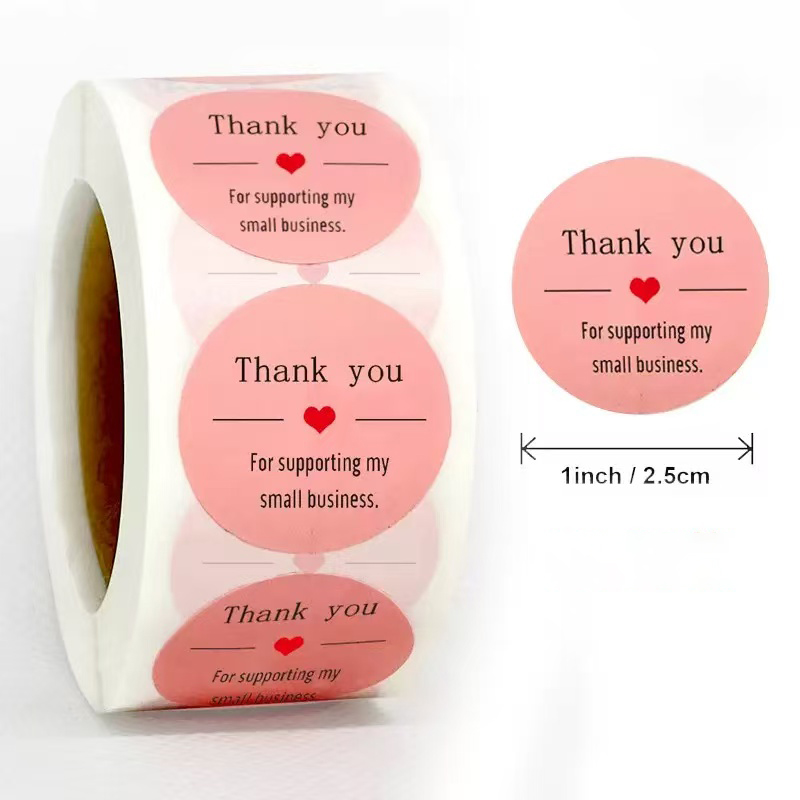 Sticker Label Roll - Gracias por apoyar mis pegatinas de