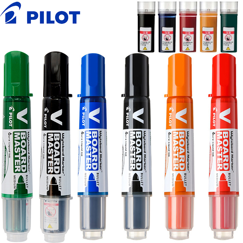 Whiteboard Marker Set - Pilot V Board Master WBMAVBM-M, marcador