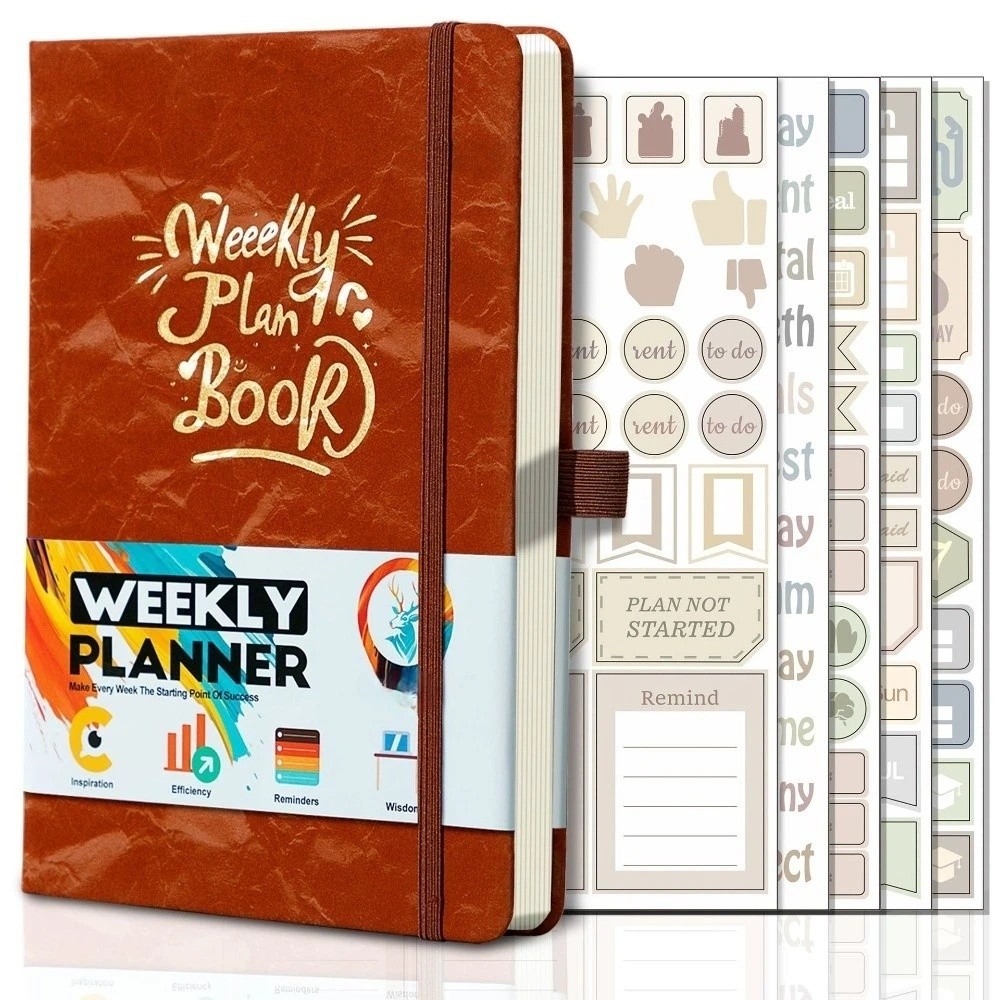 Planner Weekly Budget - Planificador Semanal A5 Edición en Inglés,