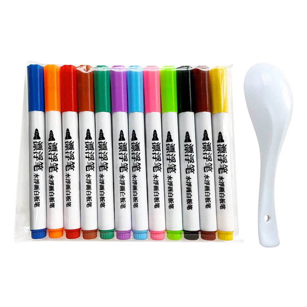 Whiteboard Marker Set - Cuchara de cerámica de 4/8/12 colores,