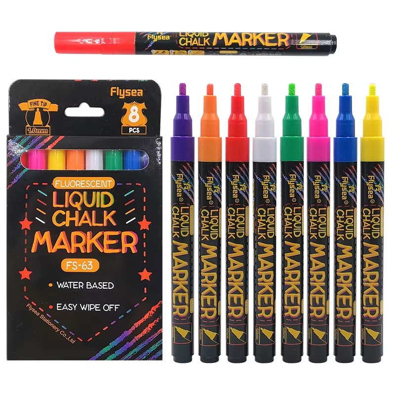 Rotuladores de tiza líquida, b - Whiteboard Marker Set reseña y precio