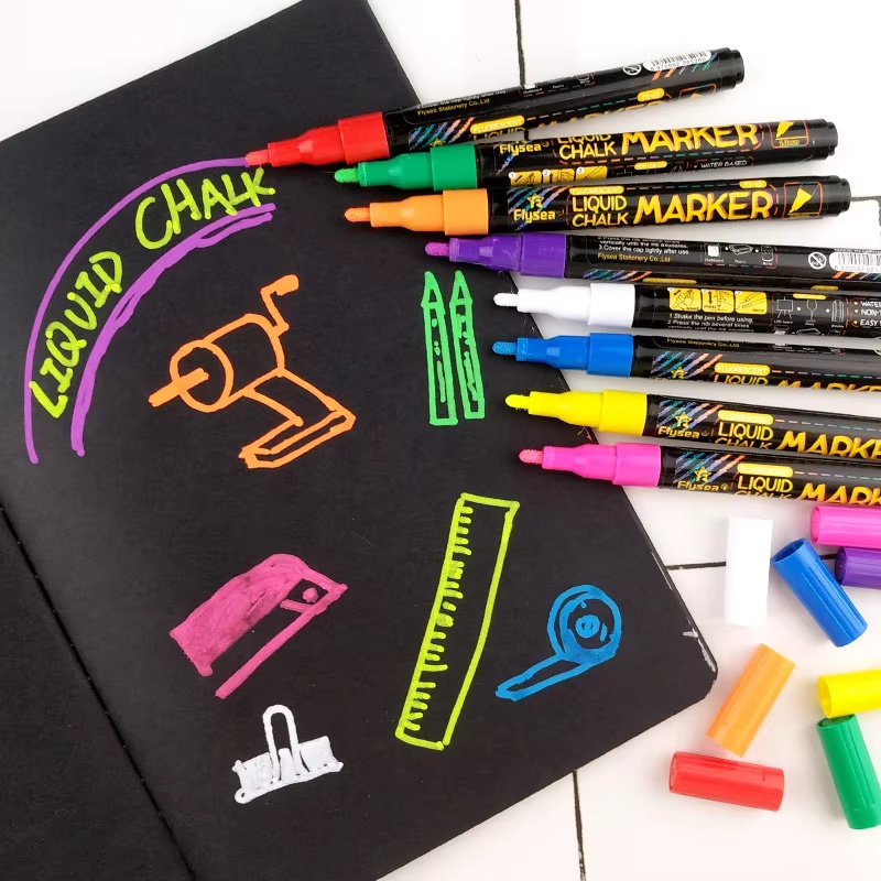Rotuladores de tiza líquida, b - Whiteboard Marker Set reseña y precio