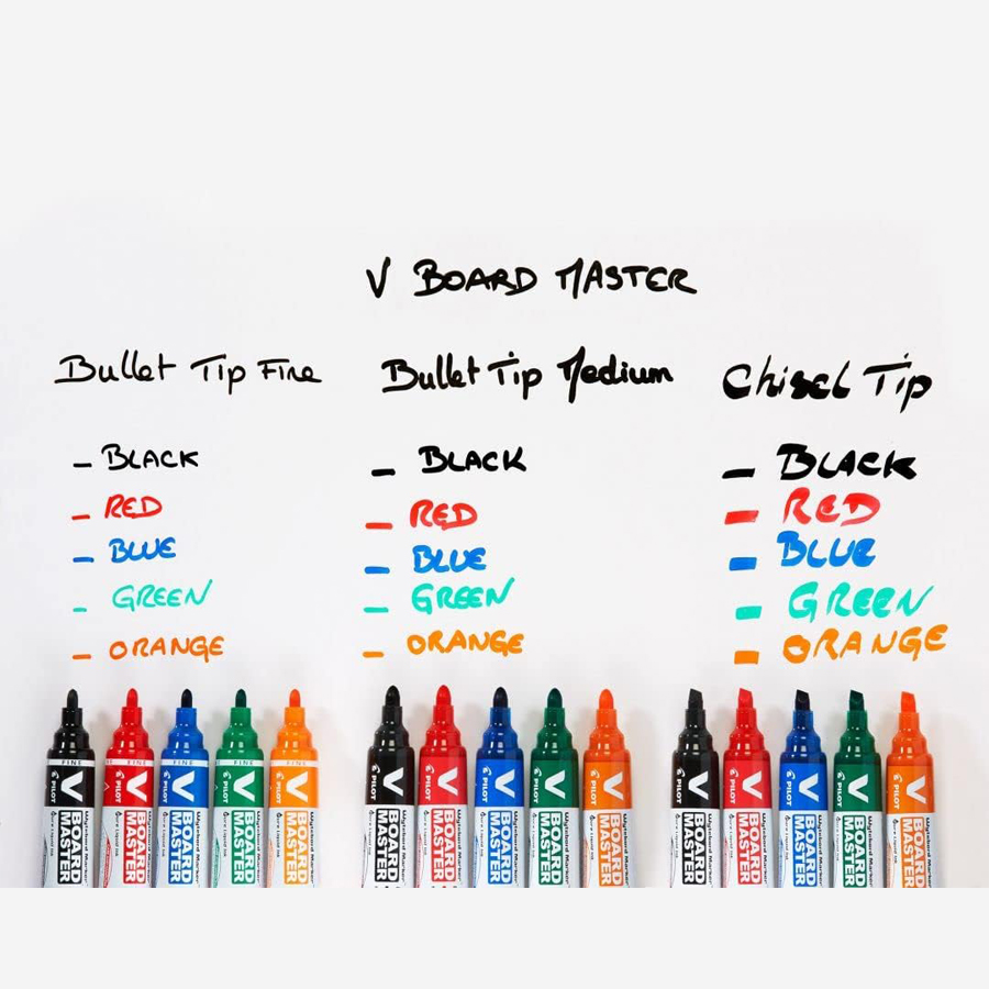 Pilot V Board Master WBMAVBM-M - Whiteboard Marker Set reseña y precio